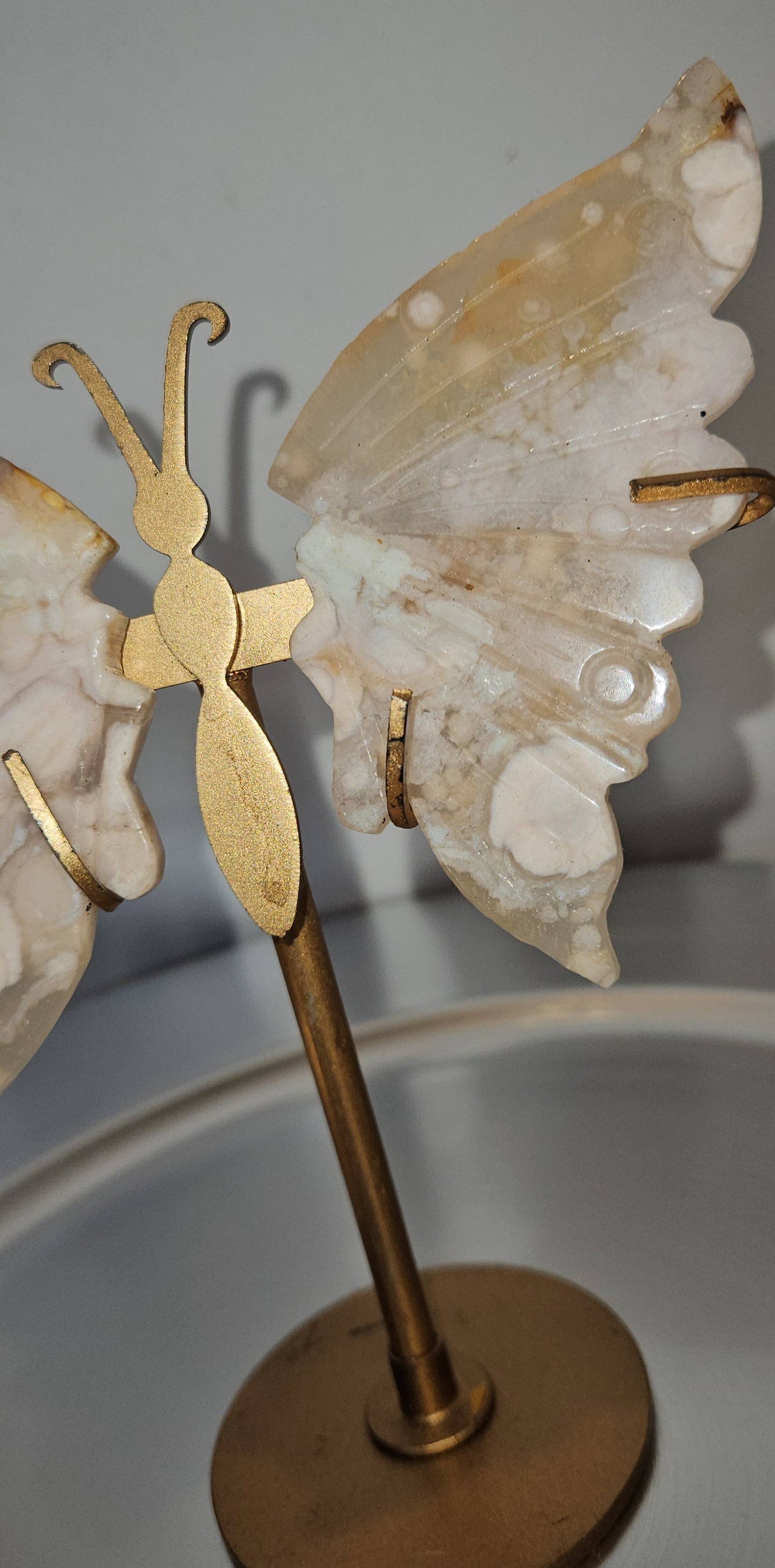 Flower Agate Butterfly Wings