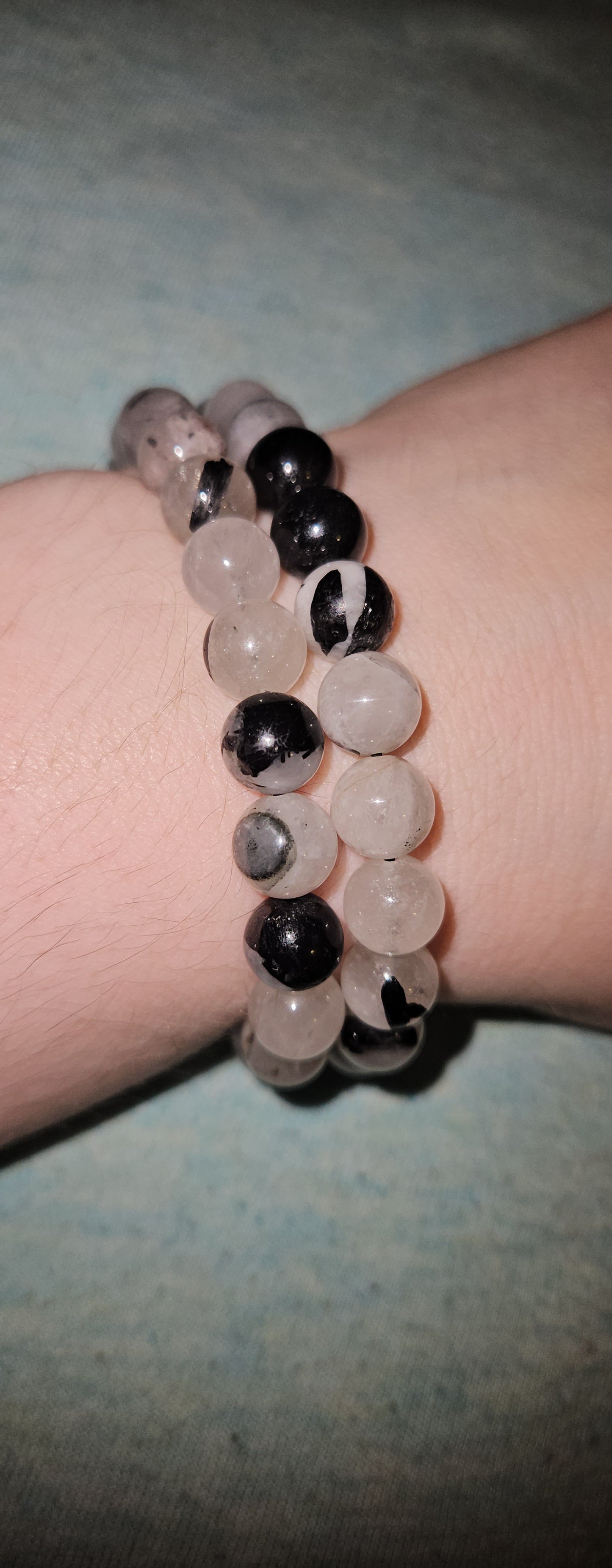Black Tourmaline Quartz Bracelet