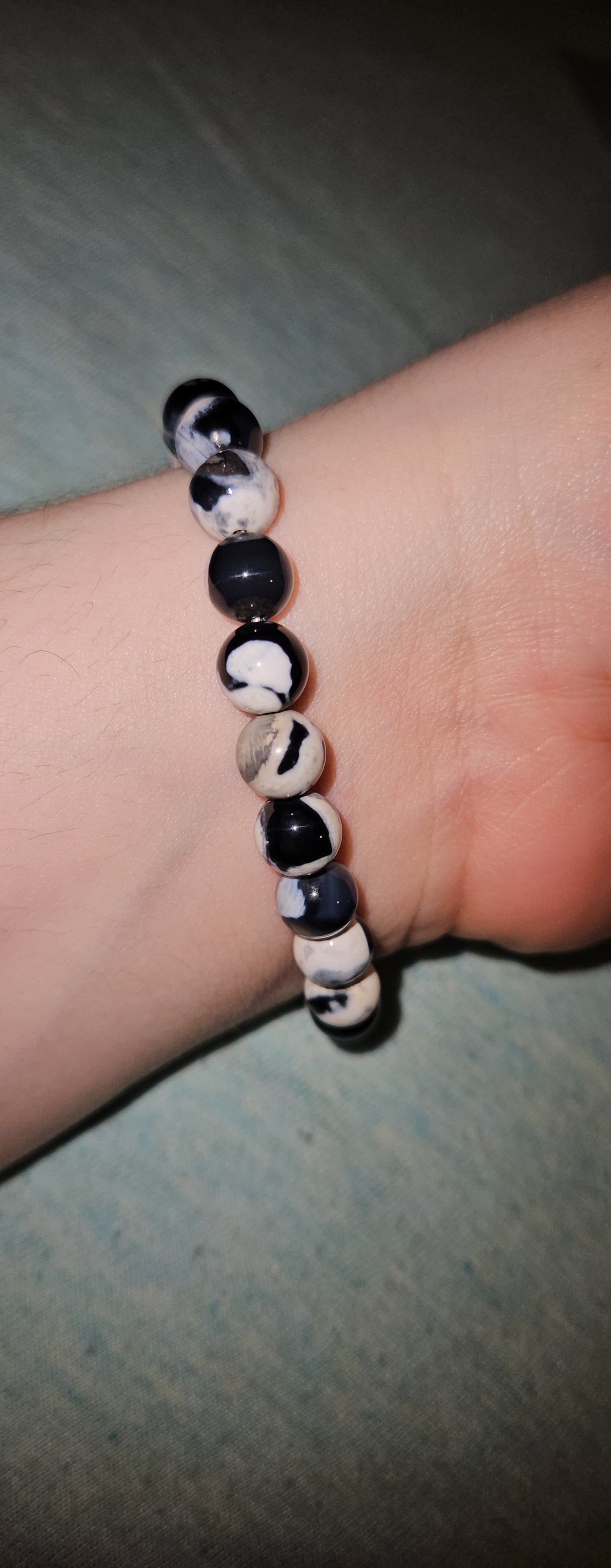 Orca Agate Bracelet