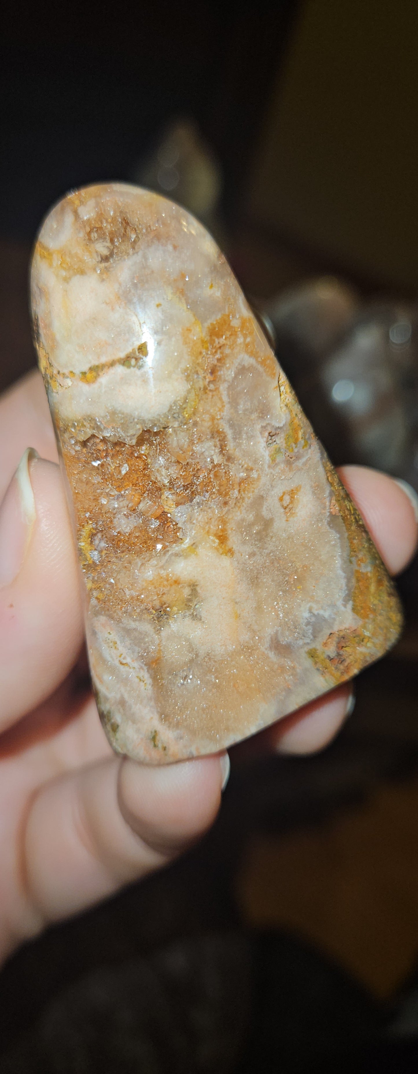 Brazilian Pink Amethyst Freeform