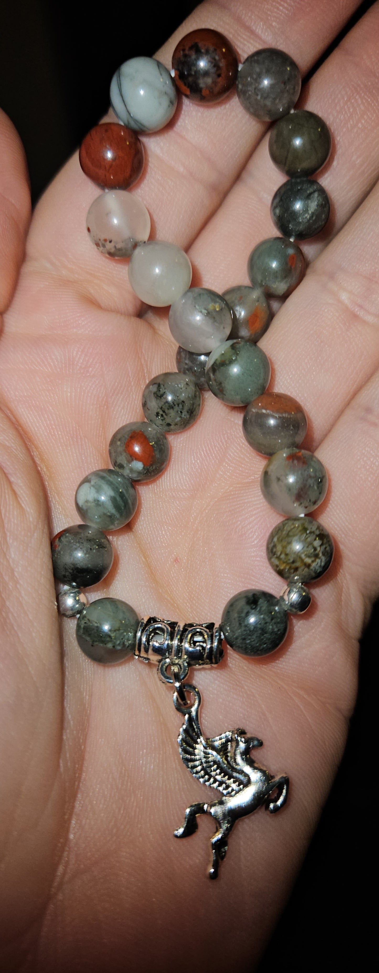 African Blood Stone Bracelet