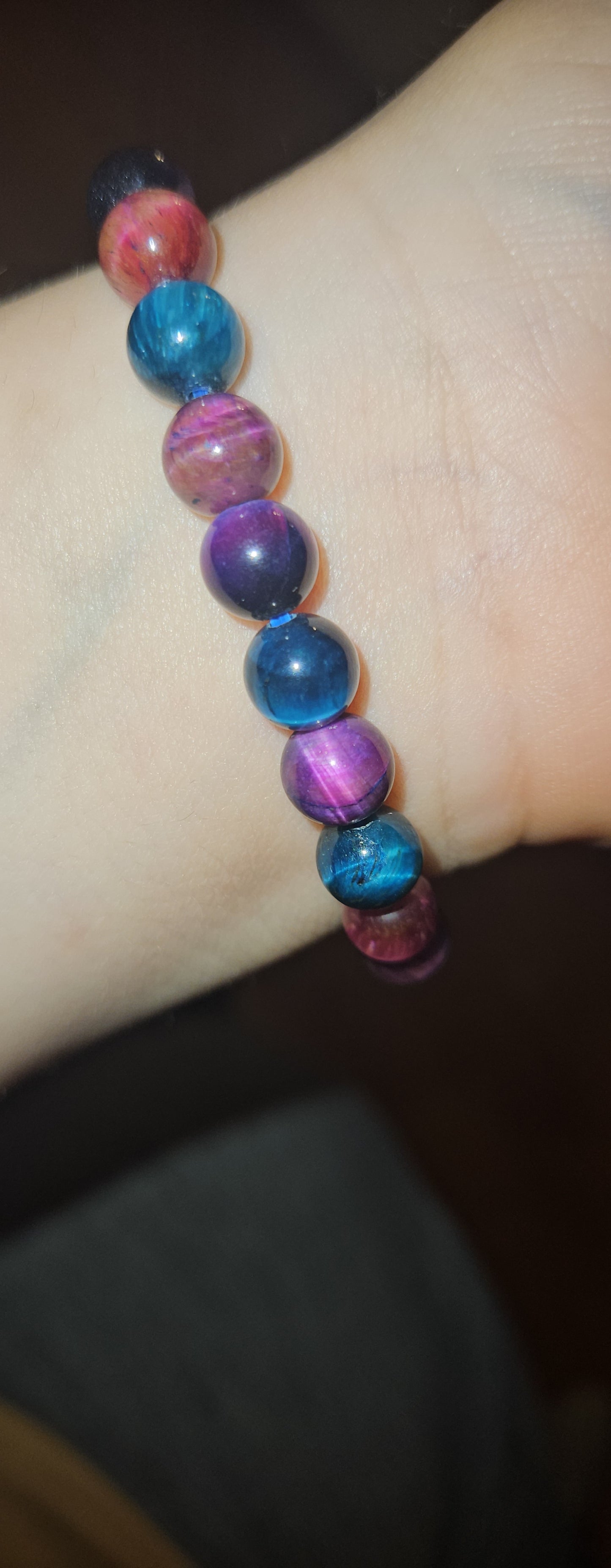 Rainbow Tigers Eye Bracelet