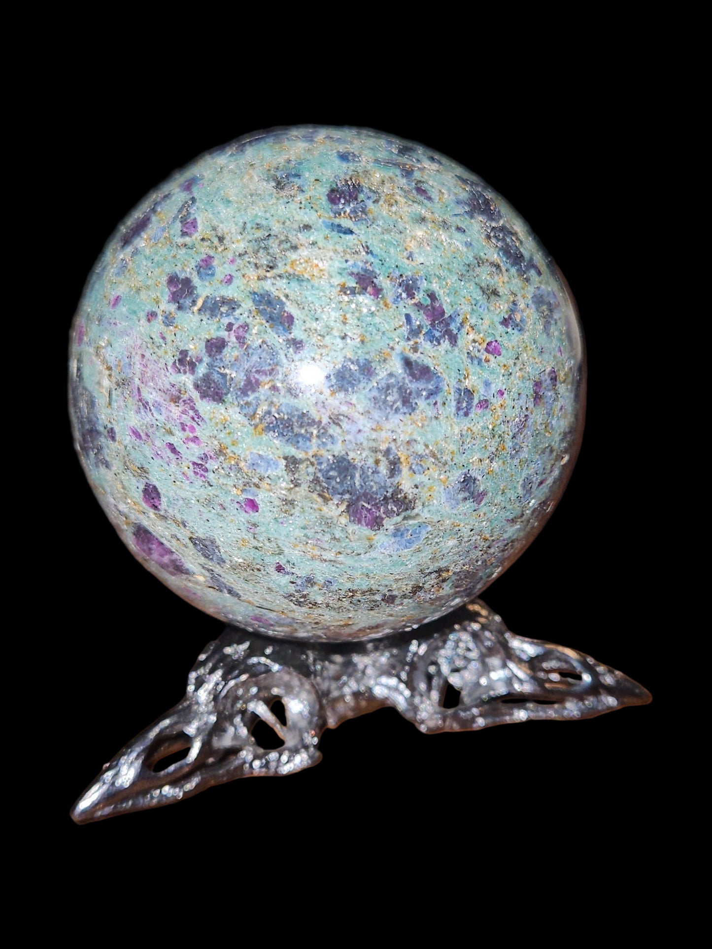 Ruby Zoisite Sphere(UV Reactive)
